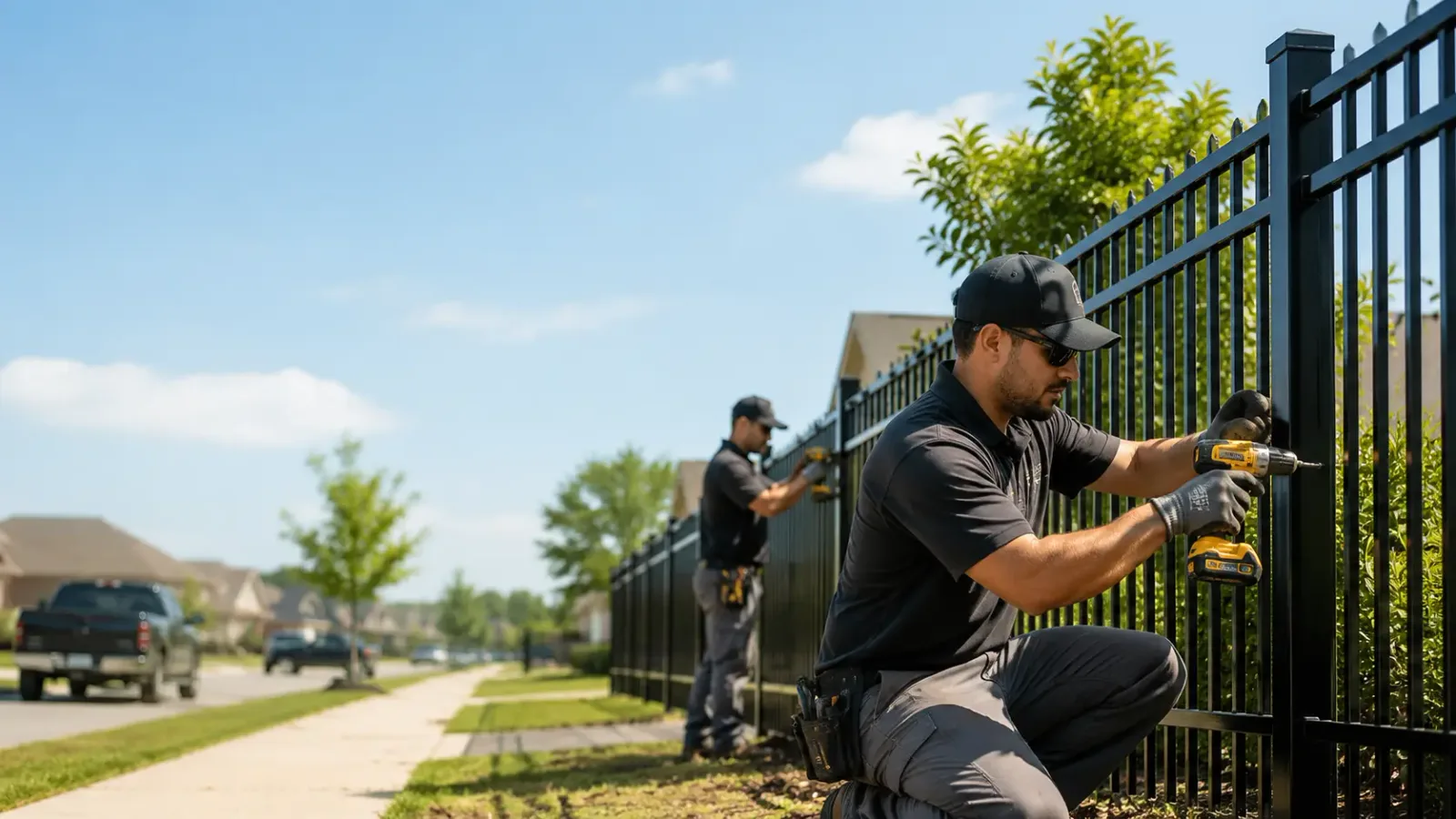 Metal Fence Installation in Springville, IN